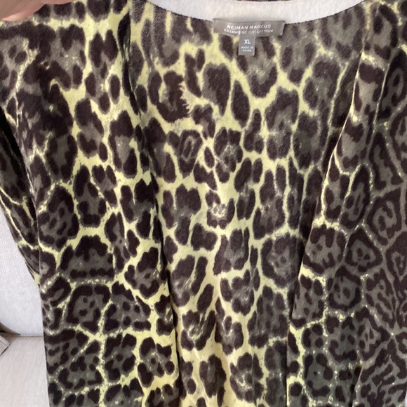 NEIMAN MARCUS CASHMERE COLLECTION Button down sweater jacket 3/4 sleeves size XL - Picture 12 of 16